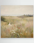 Countryside Wildflower Gathering | Canvas No Frame