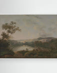 Mountain Landscape | Canvas White