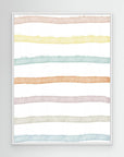Colorful Lines by Uplusmestudio White