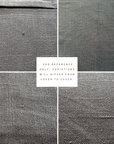 ** ARTISAN VARIATION ** Gávea Solid Color Pillow Cover | Charcoal Gray