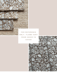 **FLAWED** Nina Floral Block Printed Pillow Cover | Brown