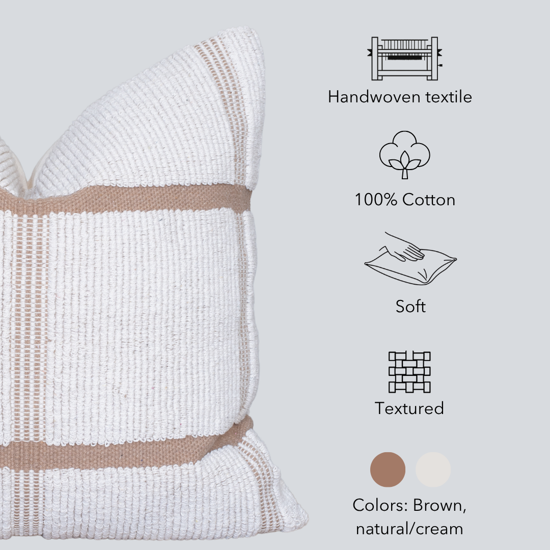 Neuquen Handwoven Pillow Cover