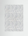 Blue Floral Pattern Wall Art | Classic Botanical Decor No Frame