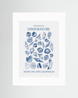 Lino Seashell Art Market by Jolly And Dash No Frame White