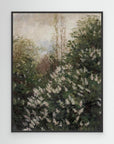 Botanical Blossom Art | Canvas Black