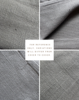 ** ARTISAN VARIATION ** Gávea Solid Color Pillow Cover | Charcoal Gray