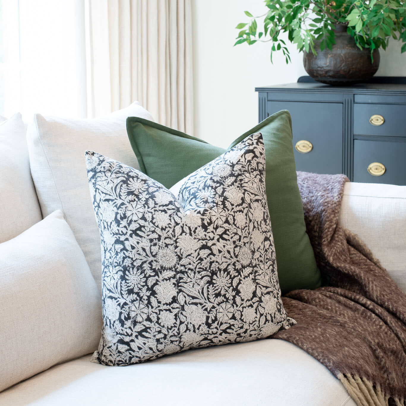 Gávea Solid Color Pillow Cover | Forest Green (Copy) OLD COLOR