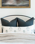 Gávea Solid Color Pillow Cover | Charcoal Gray