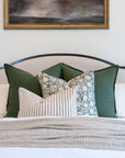 ** ARTISAN VARIATION ** Gávea Solid Color Pillow Cover | Forest Green