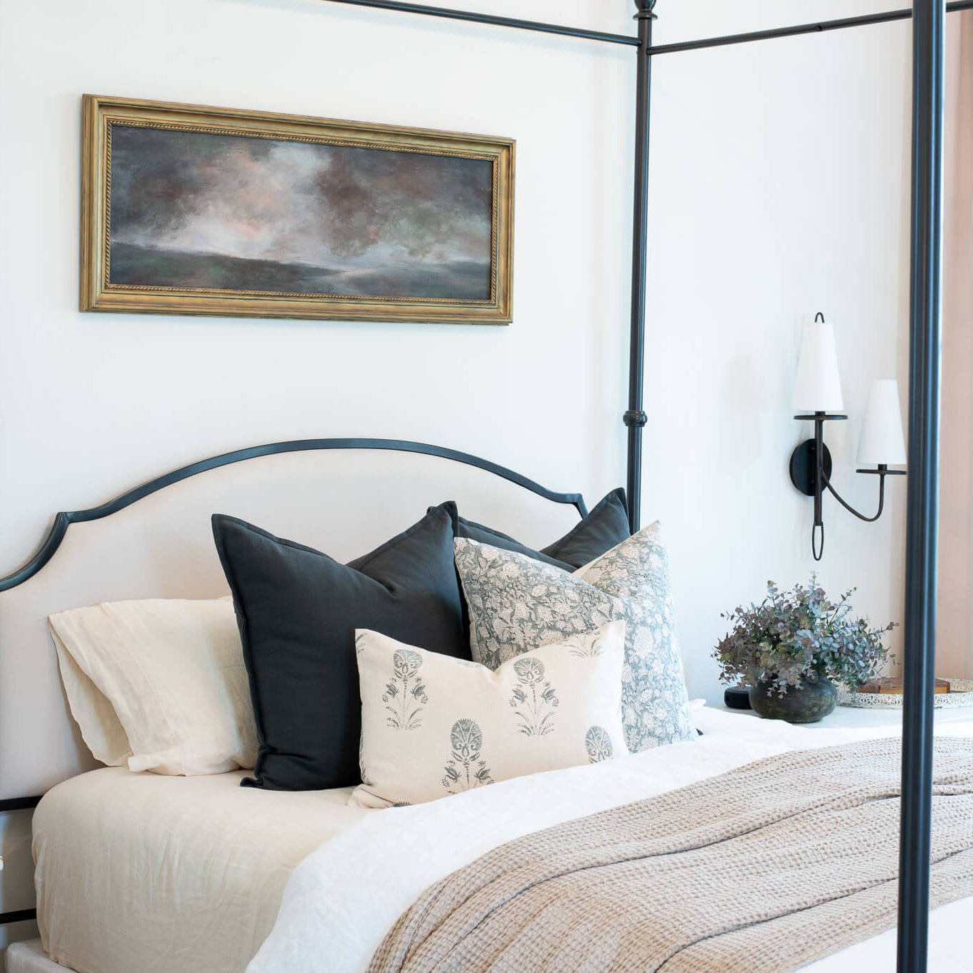 Owen Bed Pillow Combination | Set of Four Pillow Covers