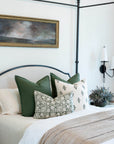 ** ARTISAN VARIATION ** Gávea Solid Color Pillow Cover | Forest Green