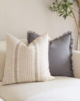 ** ARTISAN VARIATION ** Villa Handwoven Pillow Cover