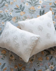Arden Embroidered Pillow Cover | Natural