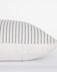 Fina Striped Pillow Cover | Cream, Black