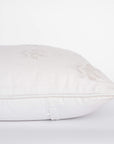 Arden Embroidered Pillow Cover | Natural