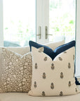 Noa Solid Pillow Cover | Blue