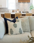 Noa Solid Pillow Cover | Blue