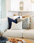 Noa Solid Pillow Cover | Blue