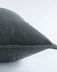 Gávea Solid Color Pillow Cover | Charcoal Gray