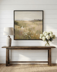 Countryside Wildflower Gathering | Canvas