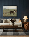 Timeless Equestrian Landscape Canvas