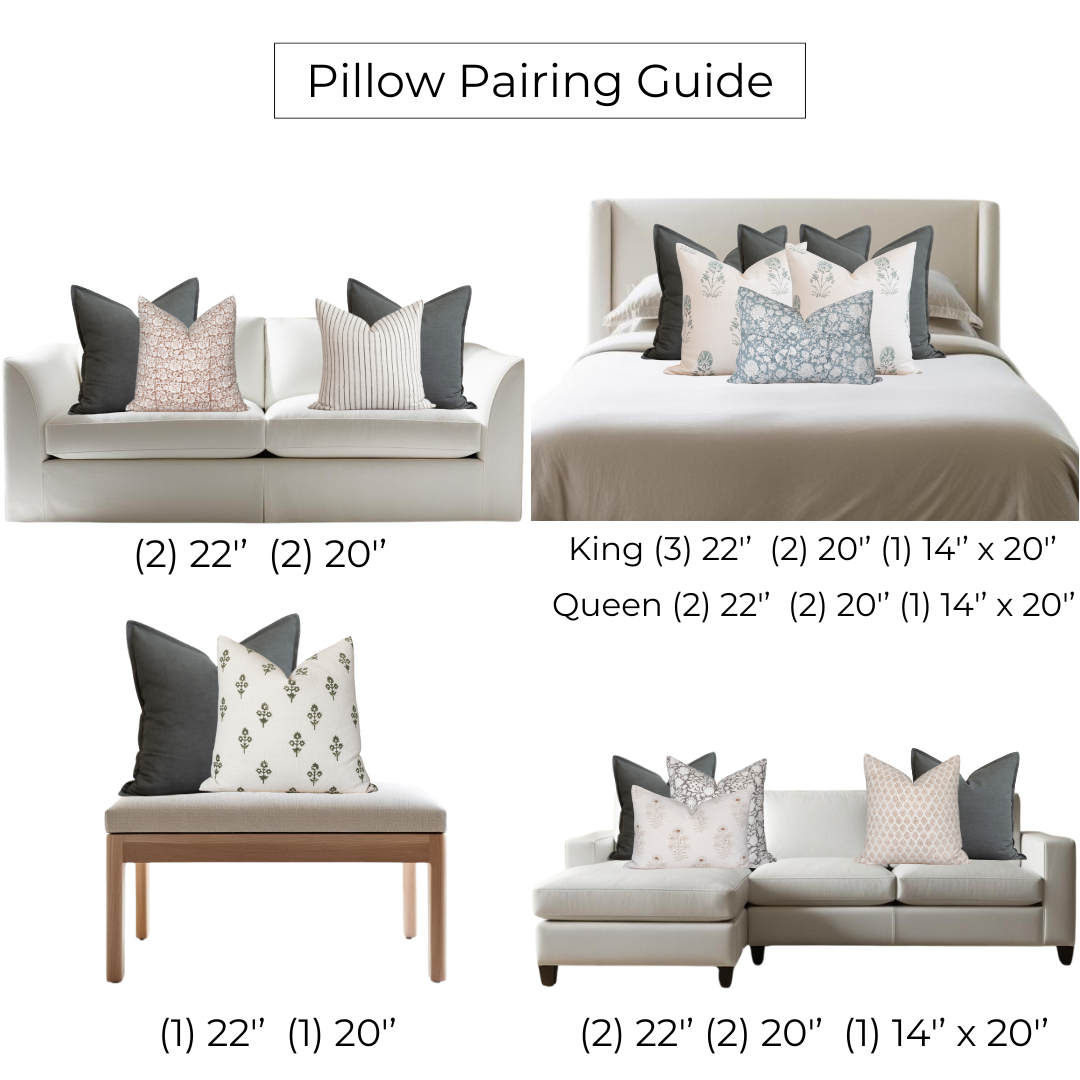 Gávea Solid Color Pillow Cover | Charcoal Gray