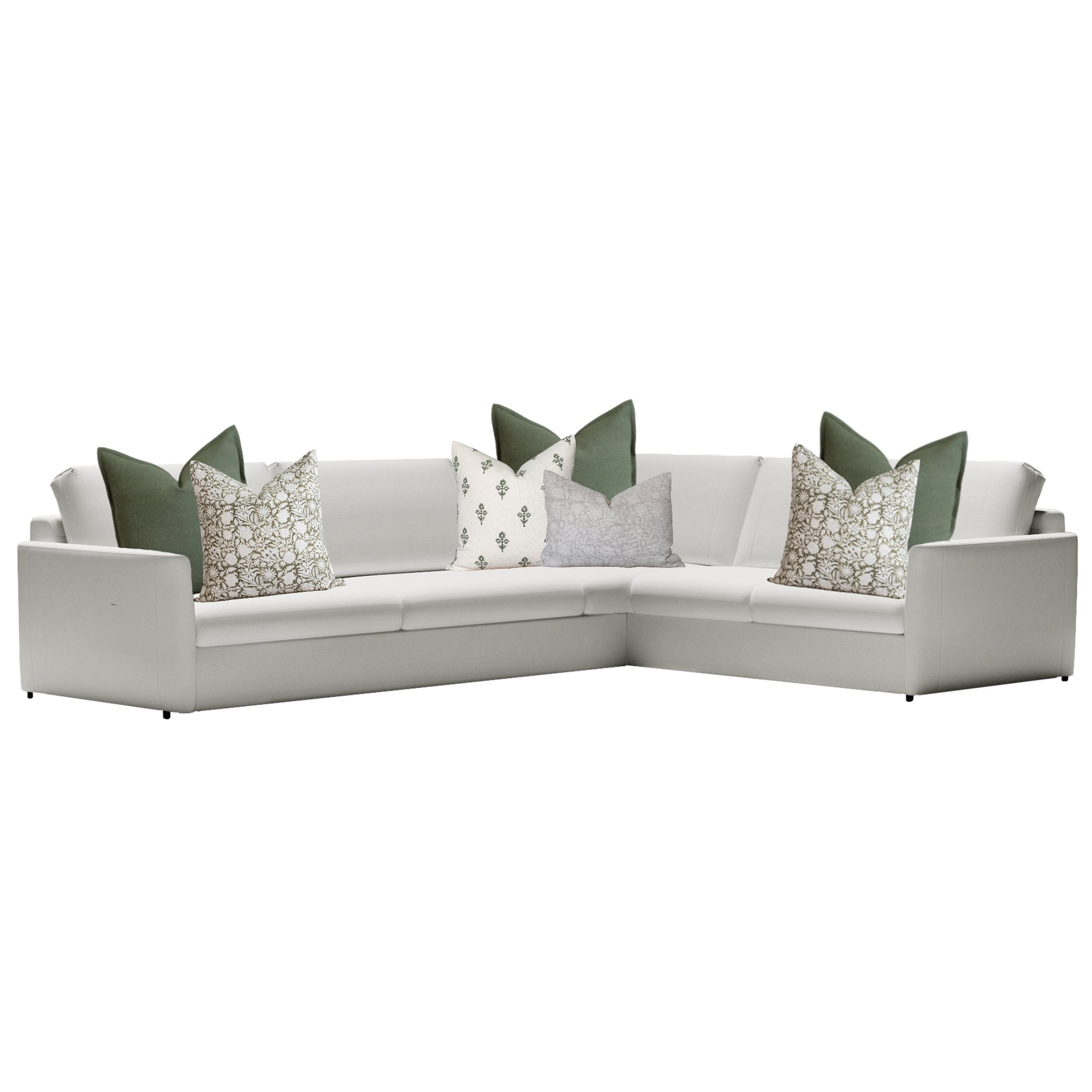 Helen Sectional Pillow Combination | Set of Seven Pillow Covers
