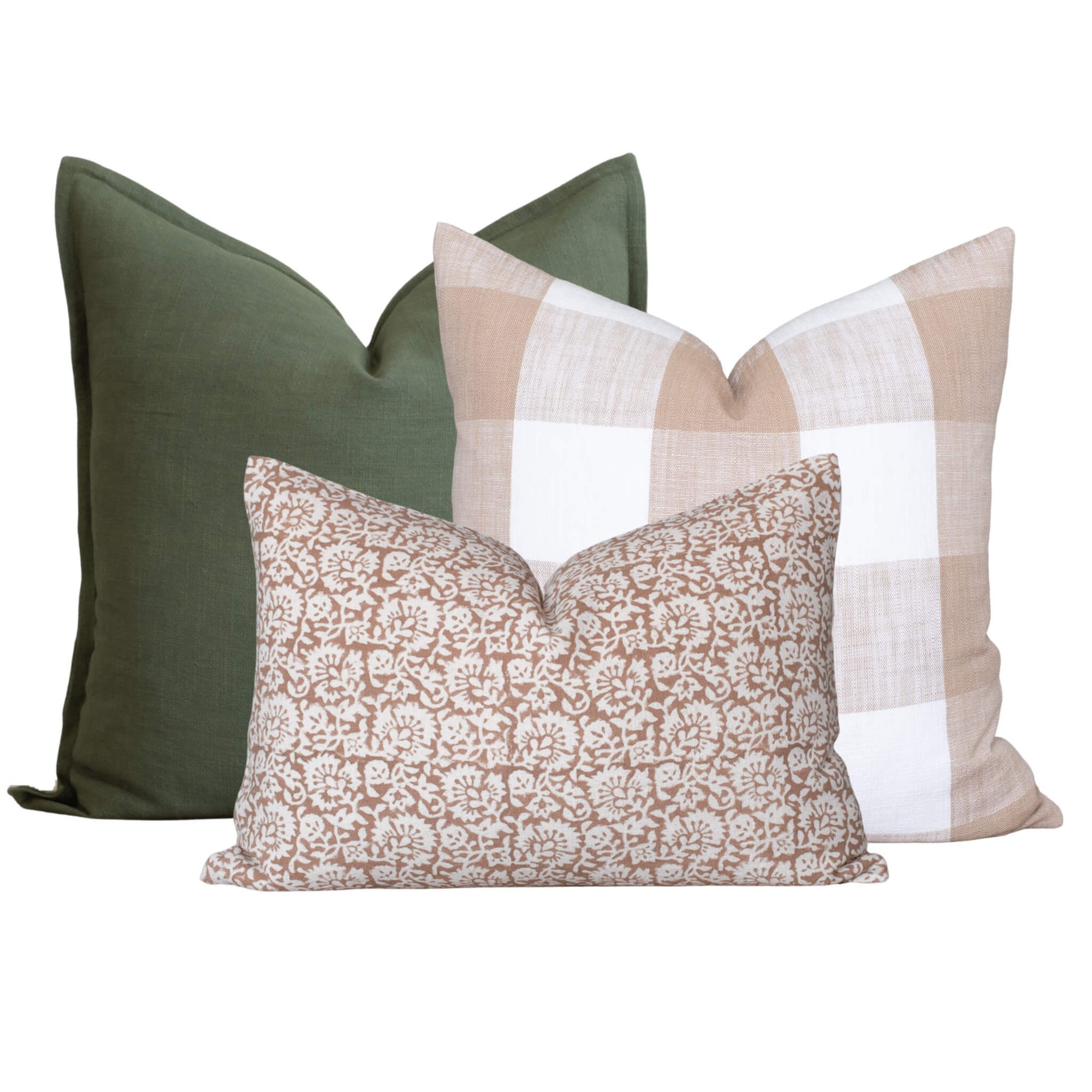 Anne Pillow Combination | Set of Three Pillow Covers