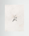 Bird on Tree Branch Art Print | Children's Room Decor No Frame