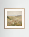 Countryside Wildflower Gathering Fine Art Print Oak Nature Freja