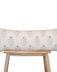 Ella Floral Block Printed Pillow Cover | Lumbar