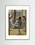 Three Dancers in an Exercise Hall by Edgas Degas Oak Nature Freja