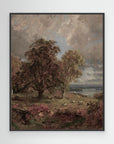 Autumn Landscape | Canvas Black