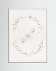 Three Butterfly Wall Art | Children's Room Decor White Wood