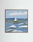 Rough Sea by Little Dean Oak Dark No border