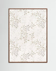 Neutral Botanical Wall Art | Kids Room & Nursery Decor Oak Dark