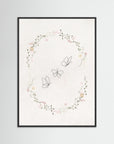 Three Butterfly Wall Art | Children's Room Decor Black Wood