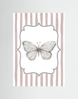 Butterfly Art Print | Children's Room & Nursery Wall Art No Frame