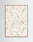 Goose Illustration | Children's Room Decor Oak Nature