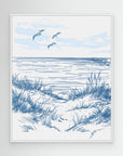 Seascape Sketch by Jolly And Dash White