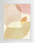 Aqua Shapes1 Kopie by Ana Rut Bre White