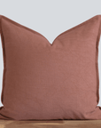 Gávea Solid Color Pillow Cover | Terracotta 22'' x 22'' Pillow Cover Only