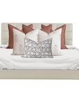 Emma Bed Pillow Combination | Set of Six Pillow Covers