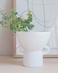 Agnes Textured Cement Planter