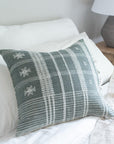 **FLAWED** Bhujodi Pillow Cover | Blue
