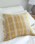 **FLAWED** Bhujodi Pillow Cover | Yellow