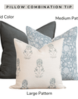 Gávea Solid Color Pillow Cover | Charcoal Gray