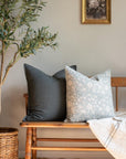 Gávea Solid Color Pillow Cover | Charcoal Gray