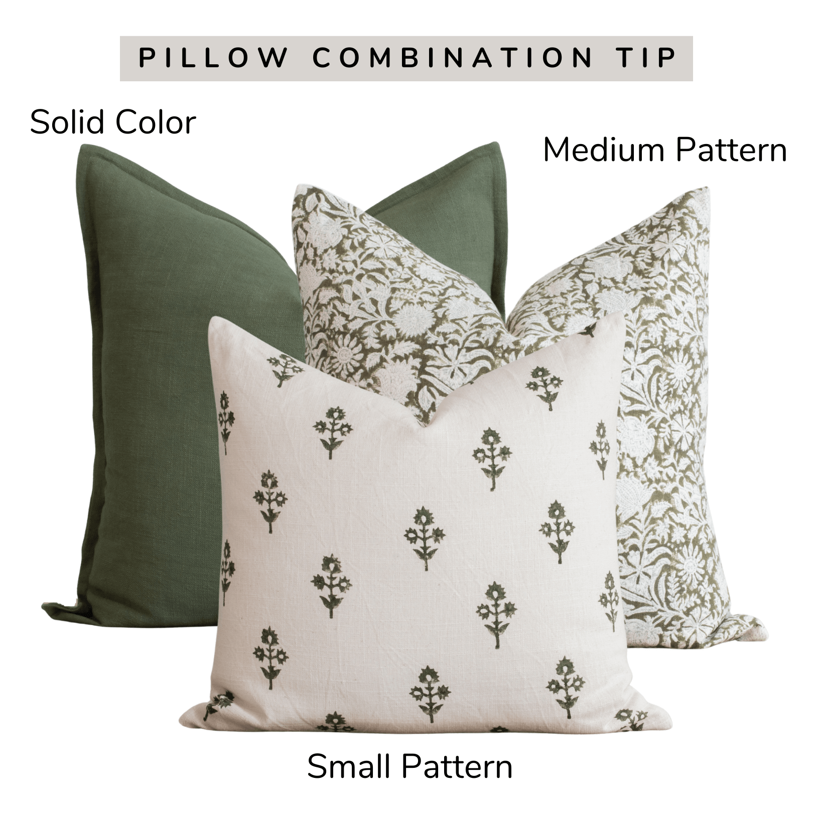 Gávea Solid Color Pillow Cover | Forest Green (Copy) OLD COLOR