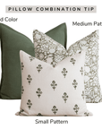 Gávea Solid Color Pillow Cover | Forest Green